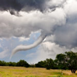 “Funnel clouds are generally very weak and short-lived and will rarely become strong enough or last long enough to touch down.”