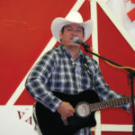 Jesse Genaille of Swan River was among performers involved in the 2019
Birtle’s Pasture Pickin’ weekend.