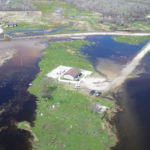 Ongoing flooding issues, such as this during the spring of 2011, have made an outlet channel a necessity.
