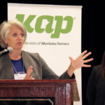 KAP general manager Patty Rosher presented the case for higher membership fees at the general farm organization’s advisory council meeting. 