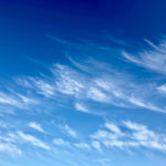 Cirrus clouds are those high wispy clouds that often look like they have been stretched or blown out into long streamers — what are often referred to as “mares’ tails.” 