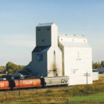 Ste. Anne UGG: A 35,000-bushel elevator at Ste. Anne was built by McCabe Grain in 1937 and expanded with a temporary annex in 1951. Sold to United Grain Growers in March 1968, a 78,000-bushel crib annex was built beside it in 1972. Closed in January 2001 a few months before the merger of UGG with Agricore, the elevator was demolished later that year.