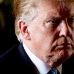 U.S. President Donald Trump listens to a question as he speaks to reporters, March 29, 2019.