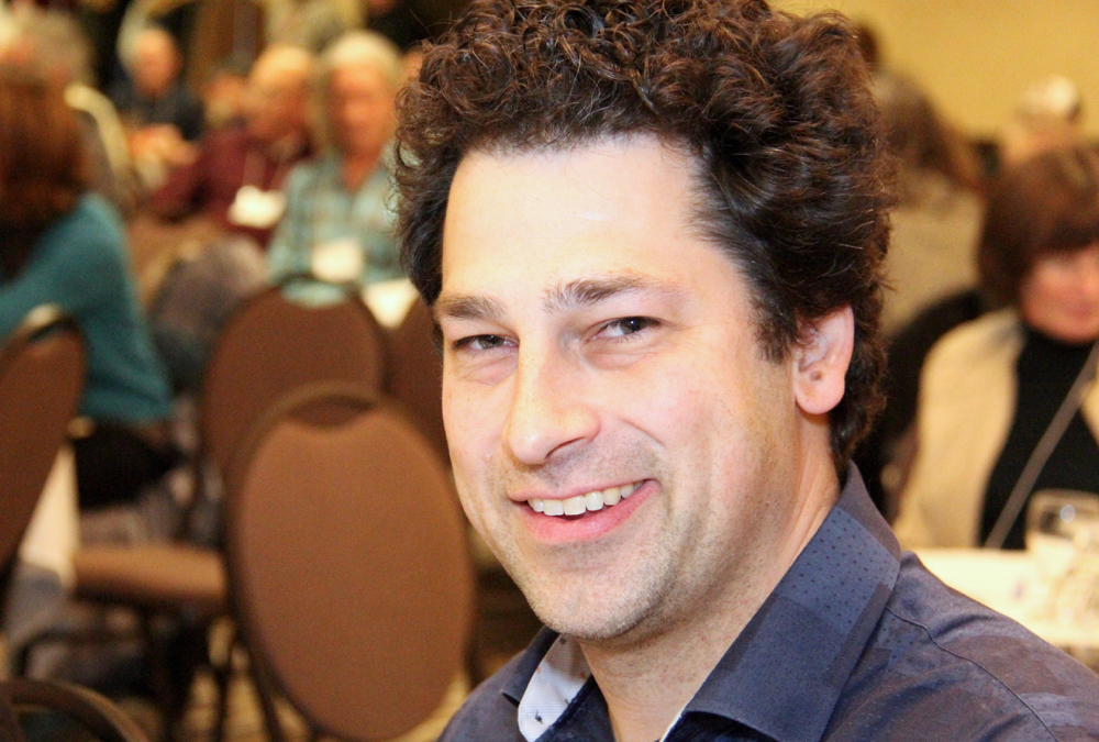 Dean Harder of Lowe Farm is the third generation of his family to be an active member of the National Farmers Union.