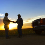 Men shaking hands