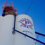 Paterson Grain’s current elevator at Rosser, Man., is the largest in its Prairie primary grain handling network at 121,000 tonnes capacity. (Dave Bedard file photo)
