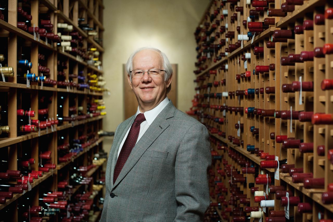 Hennie van Vuuren, head of UBC’s Wine Research Centre, is co-leader of a Canadian-Australian project to sequence the Chardonnay genome. (UBC photo by Martin Dee) 
