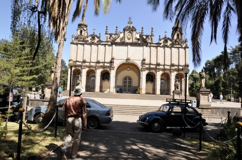 Church of the Trilogy, Addis Ababa, Ethiopia. (Laura Rance photo) 
