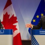 Prime Minister Stephen Harper, shown here last October in Brussels with European Commission President Jose Manuel Barroso, is now under criticism for what’s described as a “premature” announcement of a free trade deal. (PM.gc.ca)