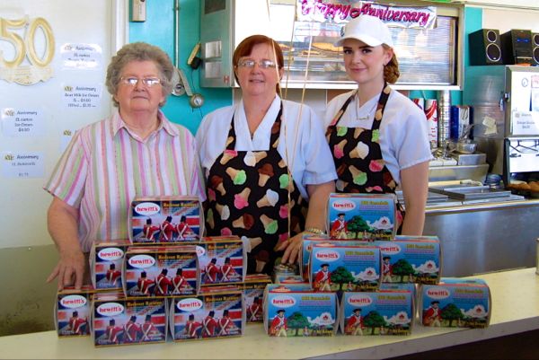 Hewitt’s Dairy owner Marie Hewitt, left, has reached a deal to sell the family-owned dairy processing business to Gay Lea Foods. (HewittsDairy.com)
