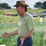 Peter Johnson, shown here in 2009, urges farmers to check their bins given the recent rise in outdoor temperatures. (Ralph Pearce photo)
