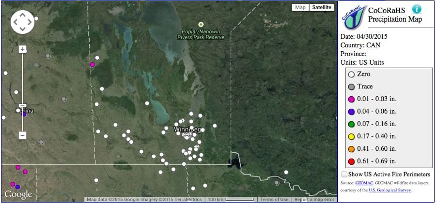(CoCoRaHS.org)
