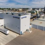 Richardson International’s canola crushing facility at Lethbridge, shown here in July 2016. (Photo courtesy Richardson International)