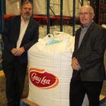 Gay Lea Foods CEO Michael Barrett (left) and co-operative chairman Steve Dolson. (Gay Lea Foods/Marketwired)