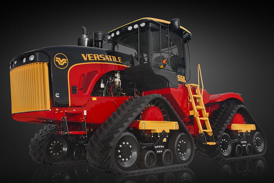 Buhler’s Versatile tractor arm last summer rolled out a Legendary Limited Edition product line with “historic” red and yellow colours. (Versatile-ag.ca)

