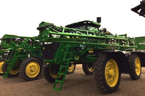 JayDee AgTech, whose Kindersley dealership lot is shown here, is being rebranded under the name Pattison Agriculture. (Jdat.ca)
