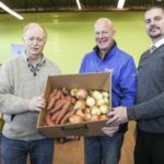 Nova Scotia’s incumbent agriculture minister Keith Colwell, shown here at left, will return to the legislature after Tuesday’s election. (NovaScotia.ca/agri)

