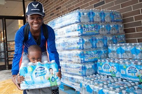 Sacramento-based Origin Materials in March started working with bottled-water firms Nestle Waters and Danone on development of plastic bottles made from biomass feedstocks. (Nestle-WatersNA.com)
