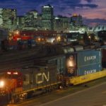 CN trains in Vancouver. (CN.ca)