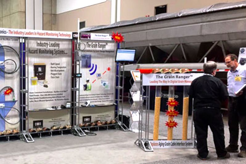 CMC&#8217;s booth at the GEAPS 2017 show in Kansas City. (CMCiel.com)
