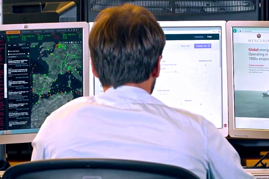 Using blockchain technology, the Easy Trading Connect platform is meant to help digitalize and standardize commodity transactions for paperless trading. (Video screengrab from INGwb.com)
