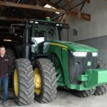 Illinois grain farmer Lucas Strom, shown here April 10 in unincorporated Kane County just west of Chicago, had planned to purchase a grain bin but changed his mind when the price increased after the announcement of steel tariffs by the Trump administration last month. (Photo: Reuters/P.J. Huffstutter)