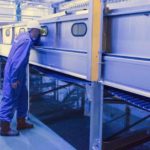 A controlled atmosphere stunning system for chicken processing. (Marel.com)
