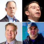 From top left: Rex Murphy, Drew Lerner, Craig Klemmer and Kristjan Hebert.