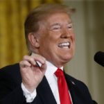 U.S. President Donald Trump addresses a meeting of the National Space Council in the East Room of the White House in Washington on June 18. (Photo: Reuters/Leah Millis)
