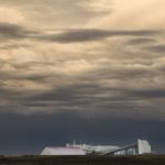 A Saskatchewan potash mine under storm clouds. (BobLoblaw/iStock/Getty Images)