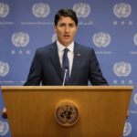 Prime Minister Justin Trudeau speaks at a news conference during the General Assembly of the United Nations in Manhattan on Sept. 26, 2018. (Photo: Reuters/Amr Alfiky)