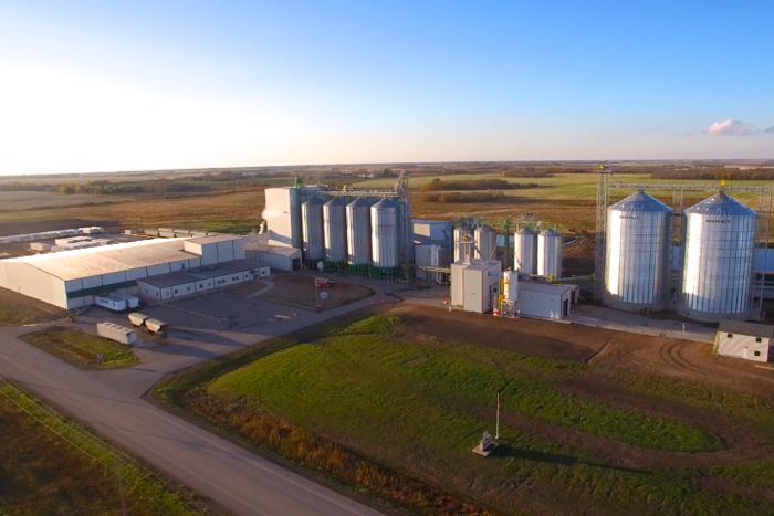 Grain Millers’ Saskatchewan milling plant at Yorkton. (GrainMillers.com)
