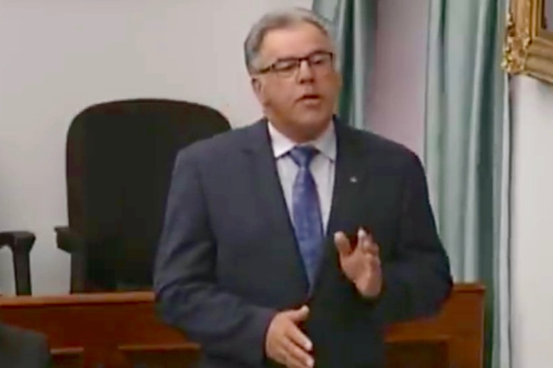 Colin LaVie. (Officialoppositionpei.ca via YouTube)
