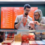 Employees at the Fire and Flower store in Ottawa prepare an order for a customer as the first legal cannabis stores open in Ontario on April 1, 2019. (File photo: Reuters/Chris Wattie)
