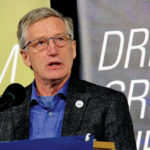 Agriculture and Resource Development Minister Blaine Pedersen addresses the crowd during Ag Days 2020 in Brandon.