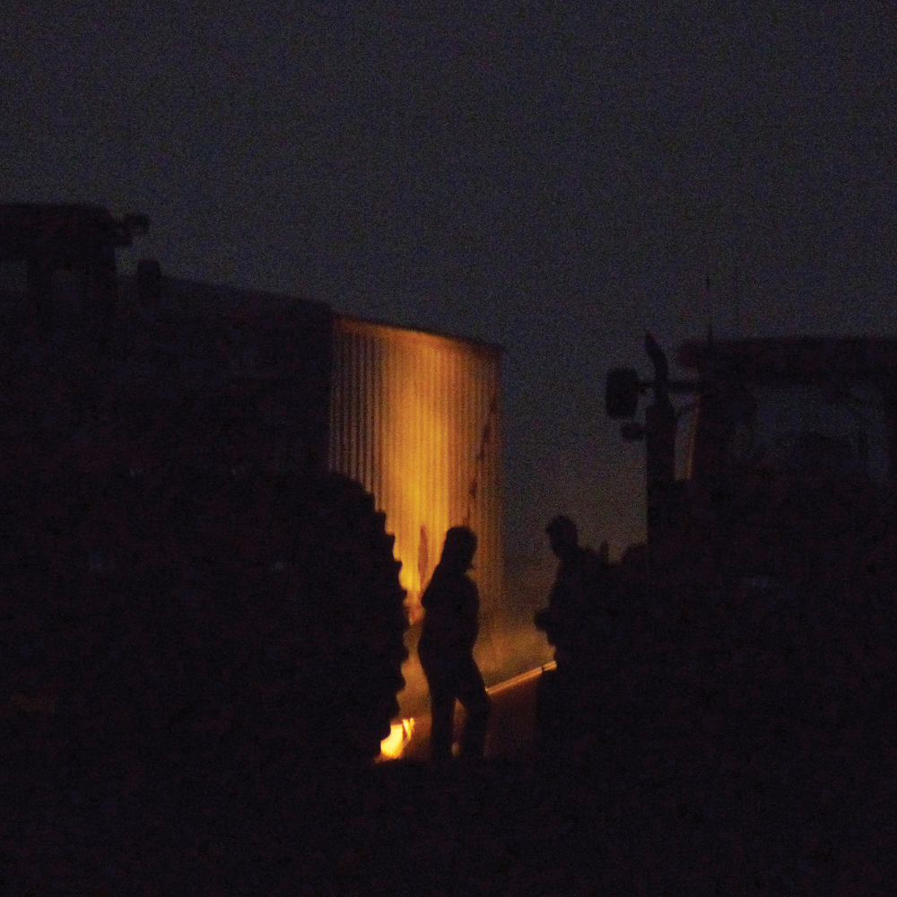 This photo was taken during harvest in September 2013. My farmer was hauling wheat from the field into the farmyard for storage. He needed a hand. Our daughter, 18 at the time, was helping. They’re pausing here, discussing something as they keep an eye on the equipment working to unload the wheat. It wasn’t the first or the last time she helped, but it’s the only time I had my camera to capture the memory, and for me it has #allthefeels.