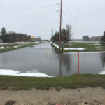 Drainage ditches were near capacity this fall after a rain- and snow-filled season.