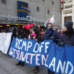 Protesters have caused rail shipping disruption which is beginning to result in critical shortages. 