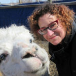 Ann Patman with “Woodward.”
