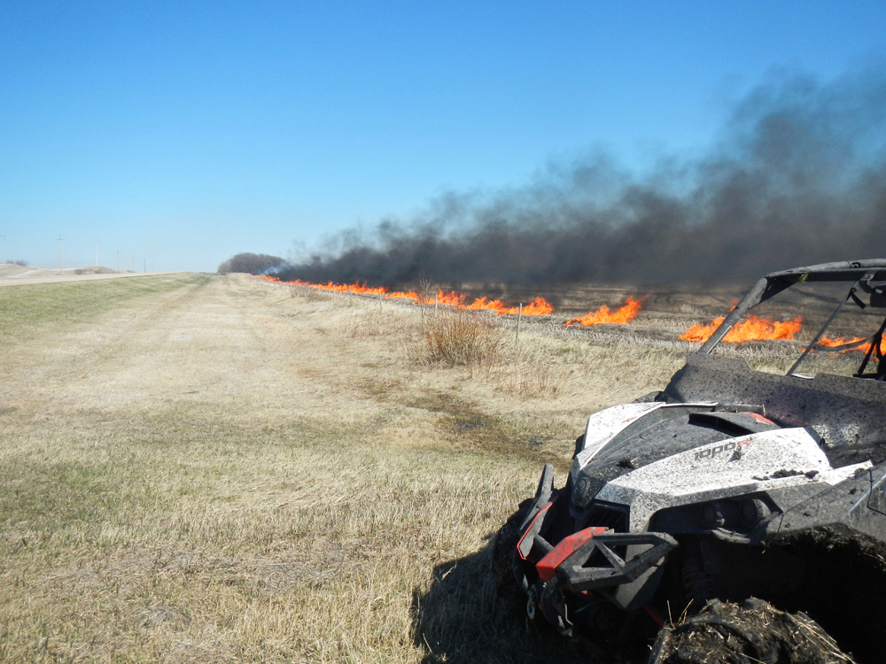 PHOTOS: Harvest up in smoke