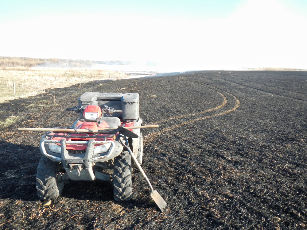 PHOTOS: Harvest up in smoke