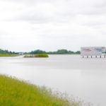 A temporary lake overtakes the landscape north of Brandon June 29 following torrential rain and widespread overland flooding.