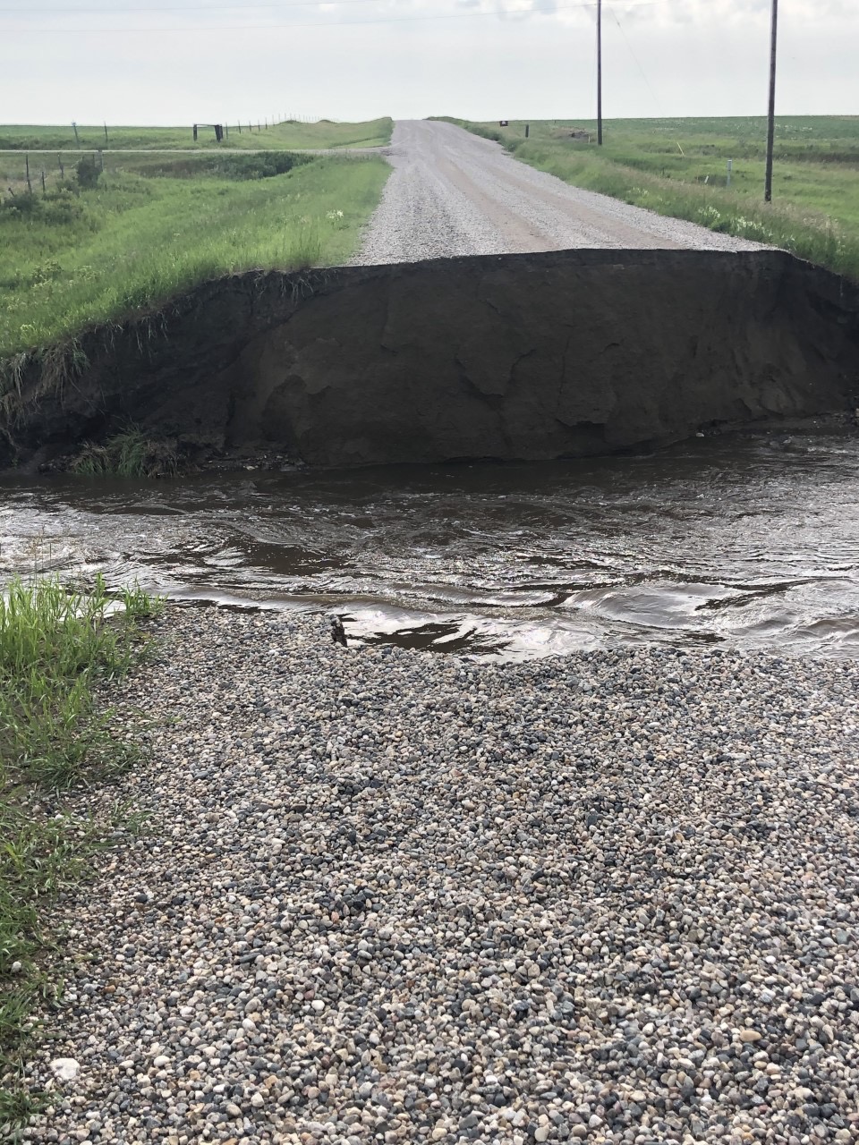 Impassible roads have created significant navigation challenges  after significant rainfall led to widespread washouts June 28 to July 1.
