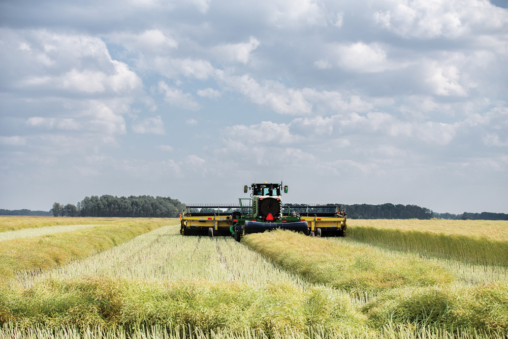 Lowering tire pressure is one of the first places to start to reduce compaction damage.