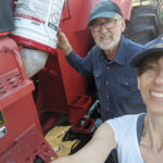 Karen Klassen farms near Manitou with dad George.