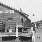 During the First World War Camp Hughes became a bustling mini community.