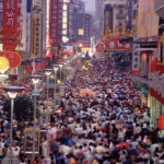 A street scene in Shanghai.
China’s vast population makes
food security an issue for it and
an opportunity for Canada.