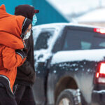 Nunavut residents wear masks to help slow the spread of COVID-19.