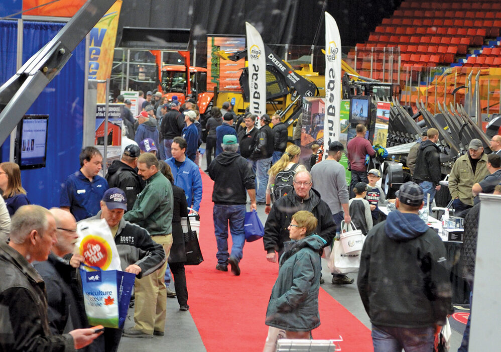 The familiar crowds of Ag Days are on hold this winter.