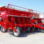 A modified, one-pass seeder and hilling system from Spudnik was key to Berry’s foray into direct-seeded potatoes.